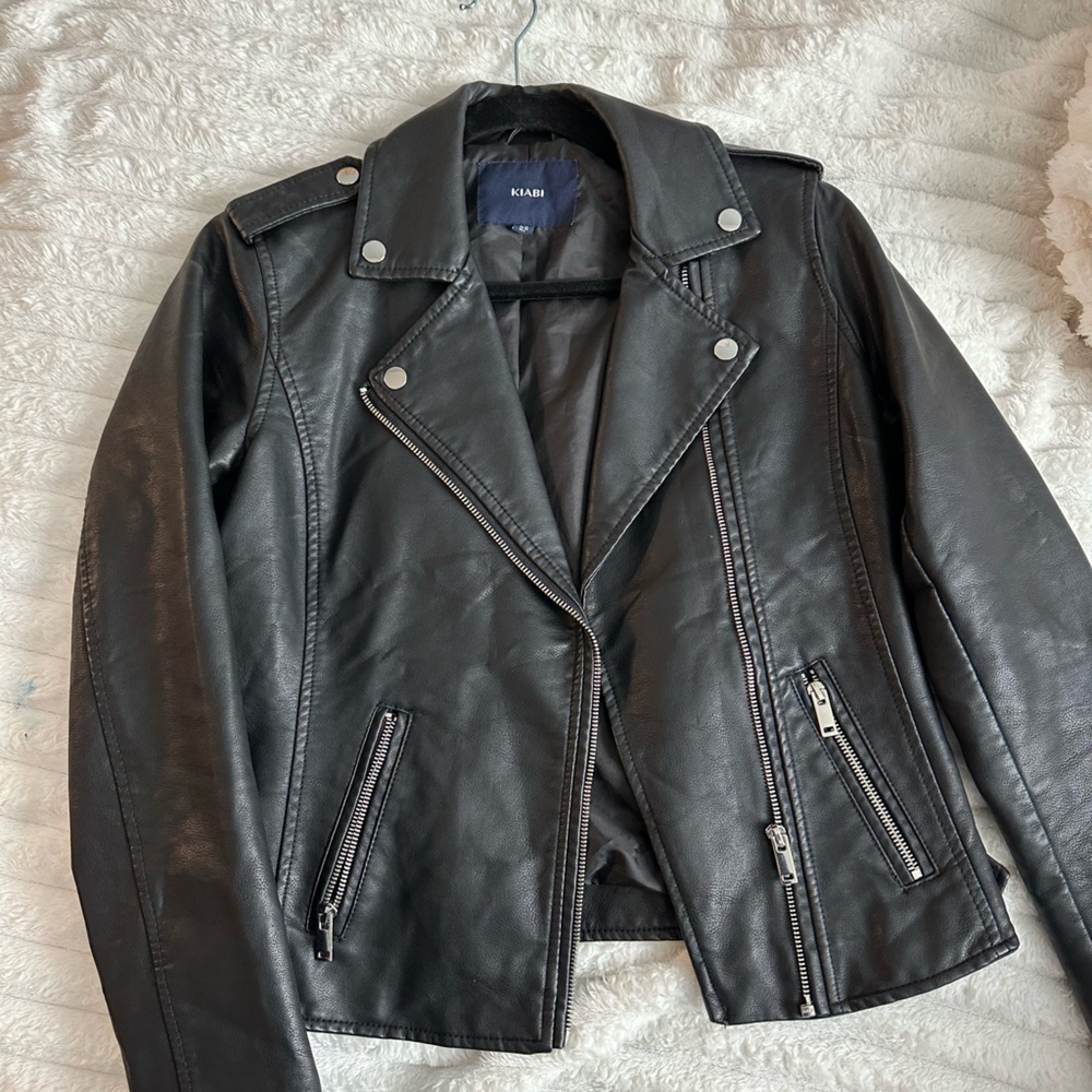 Leather jacket